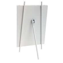 Isaac Jacobs Magnetic Acrylic Metal Easel_Frame#color_white_4x6 (Vertical)