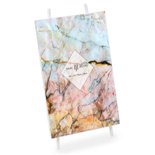 Isaac Jacobs Magnetic Acrylic Metal Easel_Frame#color_white_5x7(Vertical)