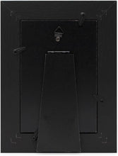 Isaac Jacobs Wood Sentiments "Papa" Picture Frame, Keepsake Photo Frame with Easel and a Hanging Tabs for Tabletop, Desktop & Wall Display_#color_4x6_vertical