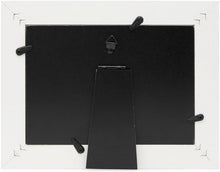 Isaac Jacobs Wood Sentiments "The Girls" Picture Frame, Keepsake Photo Frame with Easel and a Hanging Tab for Tabletop, Desktop & Wall Display_#color_white_4x6_horizontal