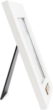 Isaac Jacobs Wood Sentiments "The Girls" Picture Frame, Keepsake Photo Frame with Easel and a Hanging Tab for Tabletop, Desktop & Wall Display_#color_white_5x7_vertical