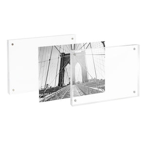 Isaac Jacobs Super Thick Acrylic Magnetic Block Frame