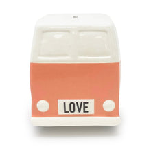Isaac Jacobs Ceramic Camper Van Coin Bank for Kids, Great for Gifts, Home Décor, Money Saving Piggy Bank for Boys and Girls