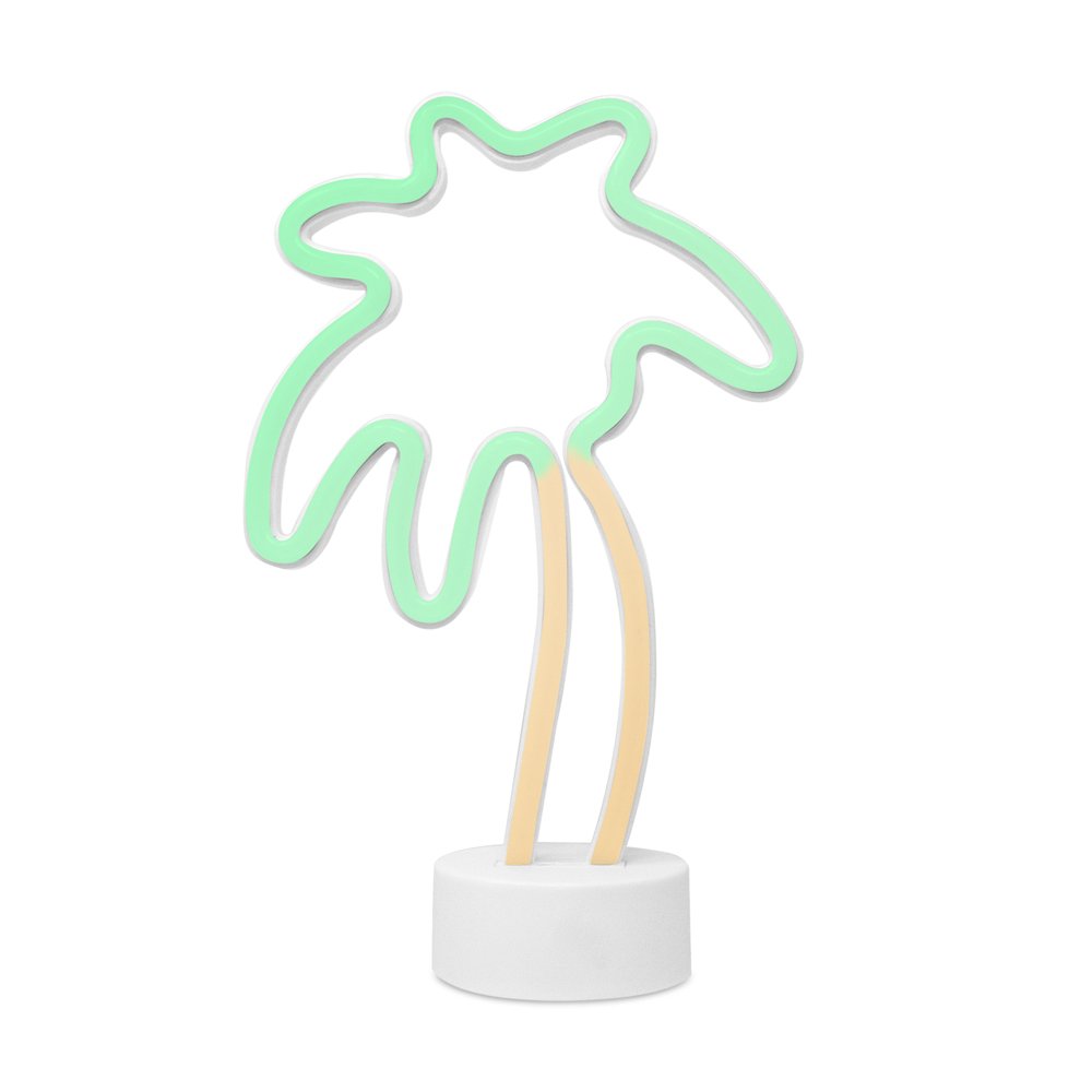 Isaac Jacobs LED Neon Tabletop Sign for Cool Light, Tabletop Art, Bedroom Decorations, Home Accessories, Party, and Holiday Decor