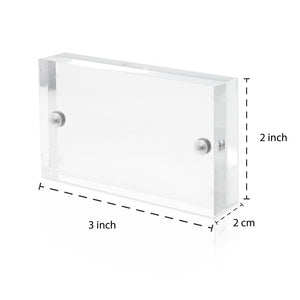 Isaac Jacobs Super Thick Acrylic Magnetic Block Frame