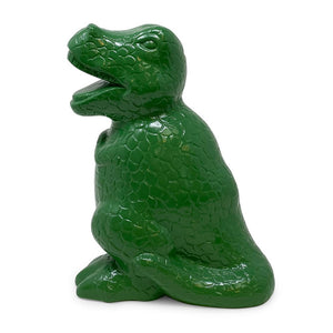 Isaac Jacobs Ceramic Dinosaur Money Bank, T-Rex Piggy Bank, Dino Room Décor, Coin Bank, Gift for Boys or Girls, Tyrannosaurus