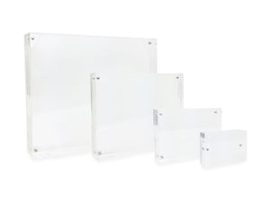 Isaac Jacobs Super Thick Acrylic Magnetic Block Frame