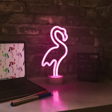 Isaac Jacobs LED Neon Tabletop Sign for Cool Light, Tabletop Art, Bedroom Decorations, Home Accessories, Party, and Holiday Decor