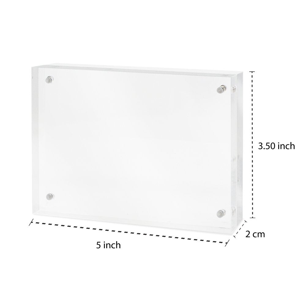 Isaac Jacobs Super Thick Acrylic Magnetic Block Frame