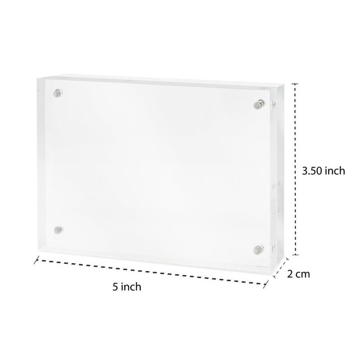 Isaac Jacobs Super Thick Acrylic Magnetic Block Frame