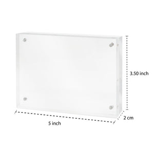 Isaac Jacobs Super Thick Acrylic Magnetic Block Frame