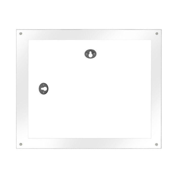 Isaac Jacobs Wall-Mountable Clear Acrylic Picture Frame, Magnetic Photo Frame, Made for Gallery Display, Wall Space, Wall Décor, Art, Home or Office