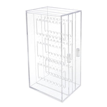 Isaac Jacobs 2 Drawer Acrylic Earring Holder, Jewelry Organizer Case (Holds up to 48 Pairs)