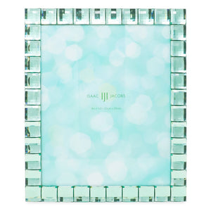 Isaac Jacobs Decorative Sparkling Jewel Picture Frame, Photo Display & Home Décor