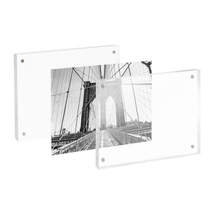 Isaac Jacobs Super Thick Acrylic Magnetic Block Frame