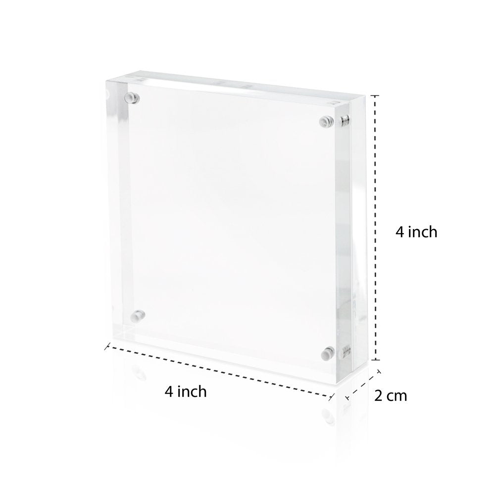 Isaac Jacobs Super Thick Acrylic Magnetic Block Frame