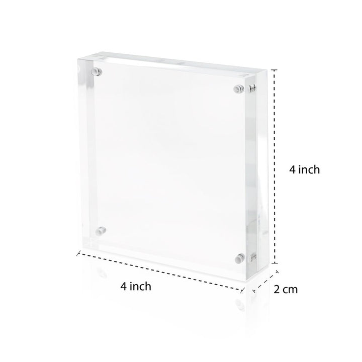 Isaac Jacobs Super Thick Acrylic Magnetic Block Frame