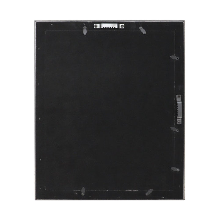 Isaac Jacobs Beveled Mirror Picture Frame - Classic Mirrored Frame with Slight Slanted Angle Made for Wall Décor Display, Photo Gallery and Wall Art