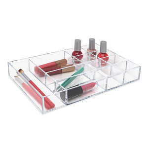 Beauty Makeup Supply Acrylic 12-Section Dividers Designed for sku#5692 & 5696 Acrylic Organizers • 5693