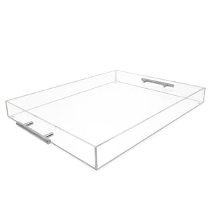  SupperAcrylic 11x14 Clear Acrylic Serving Tray with