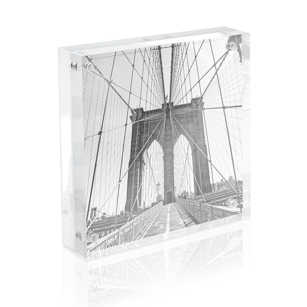 Isaac Jacobs Super Thick Acrylic Magnetic Block Frame