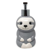 Isaac Jacobs Ceramic, Liquid Soap Pump/Lotion Dispenser with Silver Metal Pump, Great for Bathroom, Kitchen Countertop, Bath Accessory