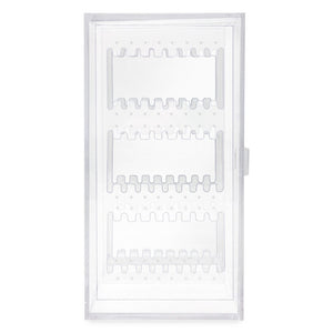 Isaac Jacobs 2 Drawer Acrylic Earring Holder, Jewelry Organizer