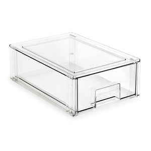Isaac Jacobs 12-Compartment Clear Acrylic Drawer Organizer (9.4 L x 6 –  Isaac Jacobs International
