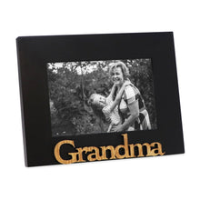 Isaac Jacobs Wood Sentiments Grandma Picture Frame, 4x6 inch, Photo Gift for Grandmother, Nana, Family, Display on Tabletop, Desk