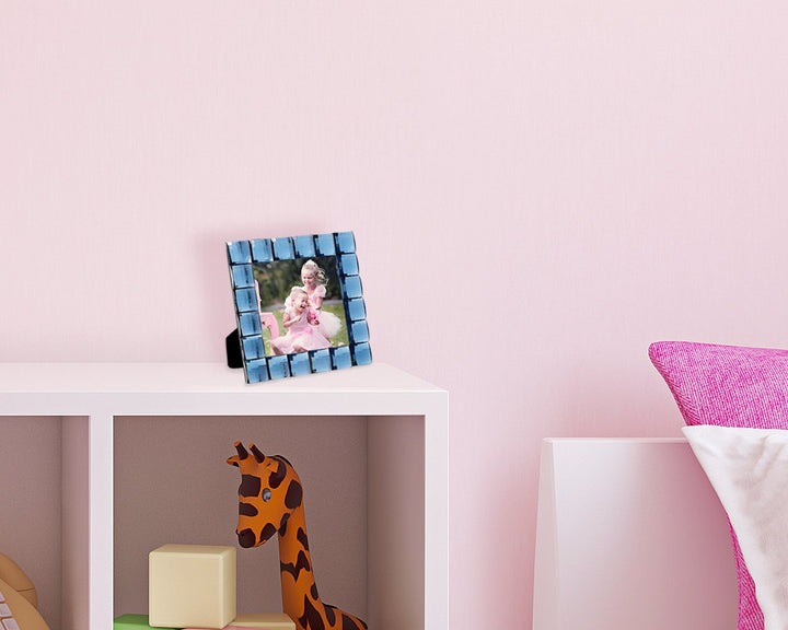Isaac Jacobs Decorative Sparkling Jewel Picture Frame, Photo Display &amp; Home Décor