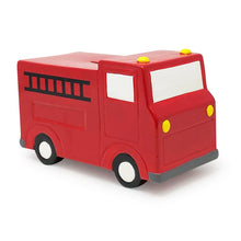 Isaac Jacobs Ceramic Vehicle Coin Bank for Kids, Great for Gifts, Home Décor, Money Saving Piggy Bank for Boys and Girls
