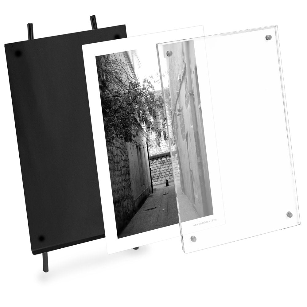 Isaac Jacobs Magnetic Acrylic Metal Easel_Frame