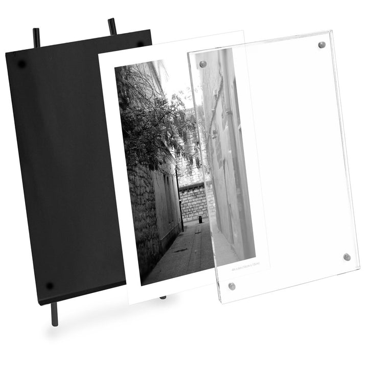 Isaac Jacobs Magnetic Acrylic Metal Easel_Frame