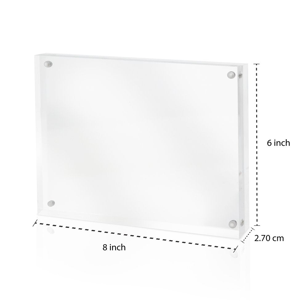 Isaac Jacobs Super Thick Acrylic Magnetic Block Frame