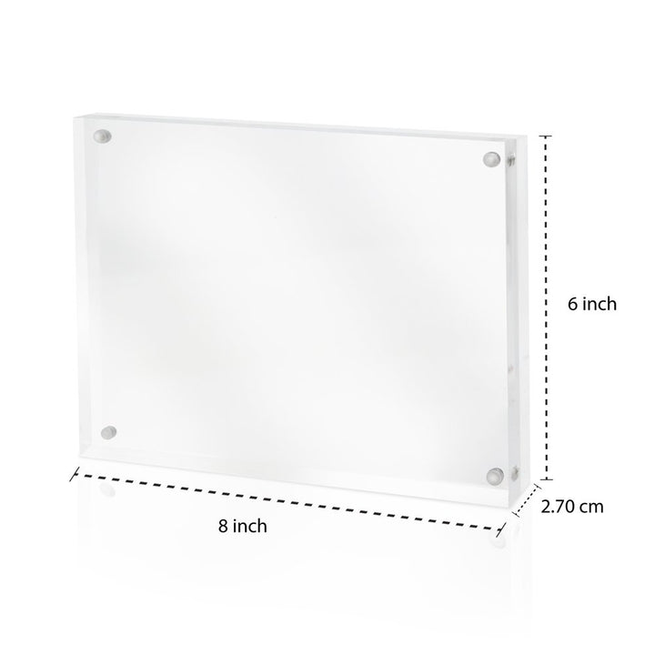 Isaac Jacobs Super Thick Acrylic Magnetic Block Frame