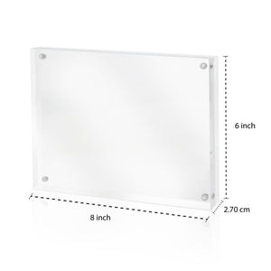 Isaac Jacobs Super Thick Acrylic Magnetic Block Frame