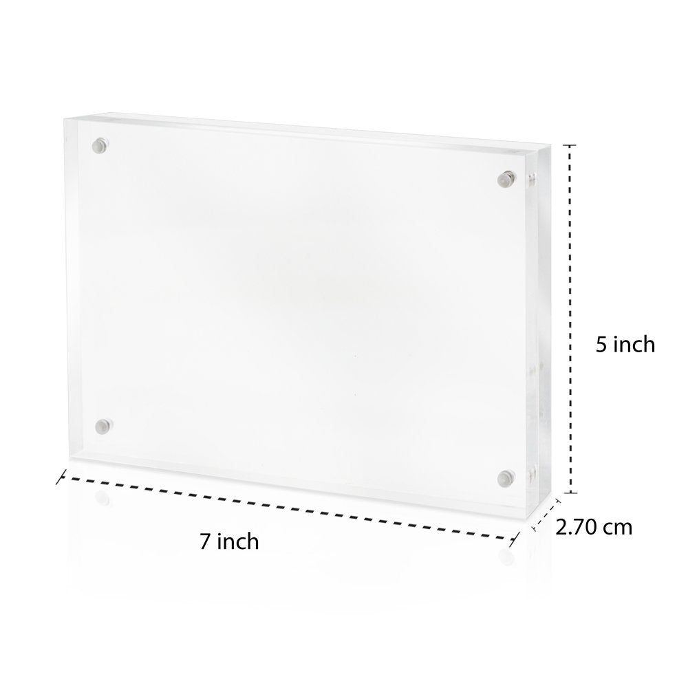 Isaac Jacobs Super Thick Acrylic Magnetic Block Frame
