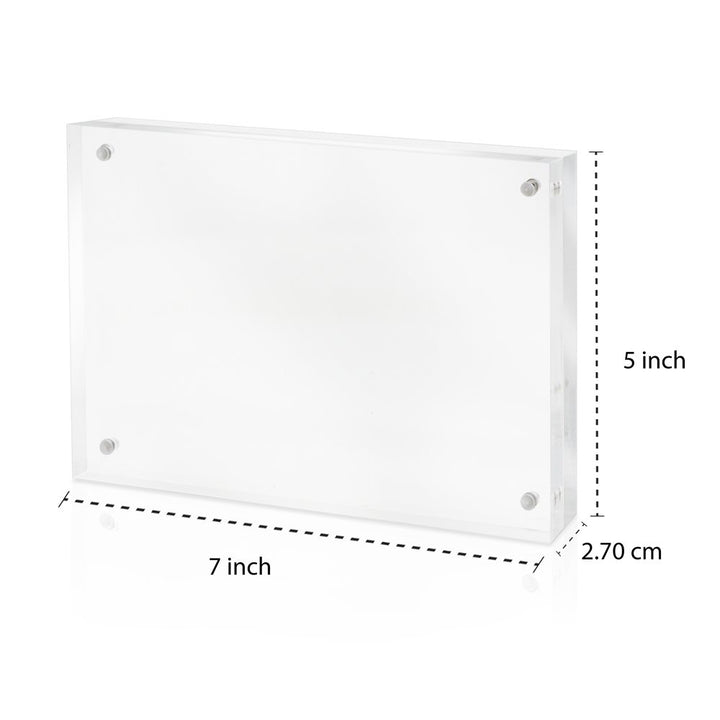 Isaac Jacobs Super Thick Acrylic Magnetic Block Frame
