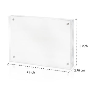 Isaac Jacobs Super Thick Acrylic Magnetic Block Frame