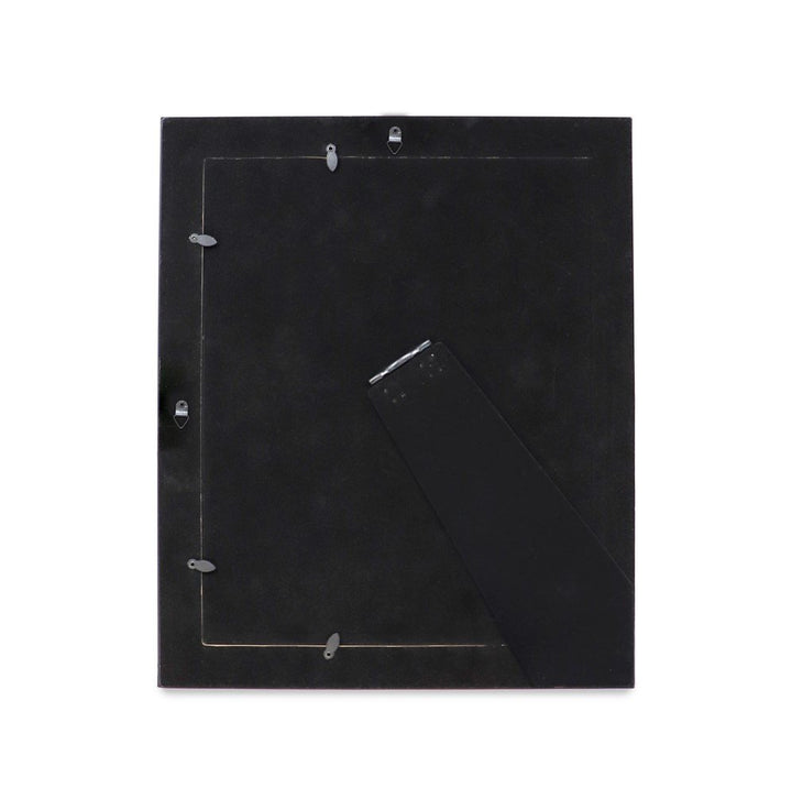 Isaac Jacobs Mirror Bead Picture Frame - Classic Mirrored Frame with Dotted Border Made for Wall Display, Tabletop, Photo Gallery and Wall Art