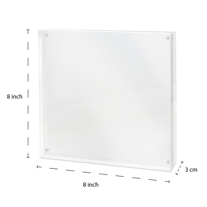 Isaac Jacobs Super Thick Acrylic Magnetic Block Frame