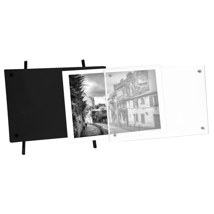 Isaac Jacobs Magnetic Acrylic Metal Easel_Frame