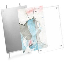Isaac Jacobs Magnetic Acrylic Metal Easel Frame