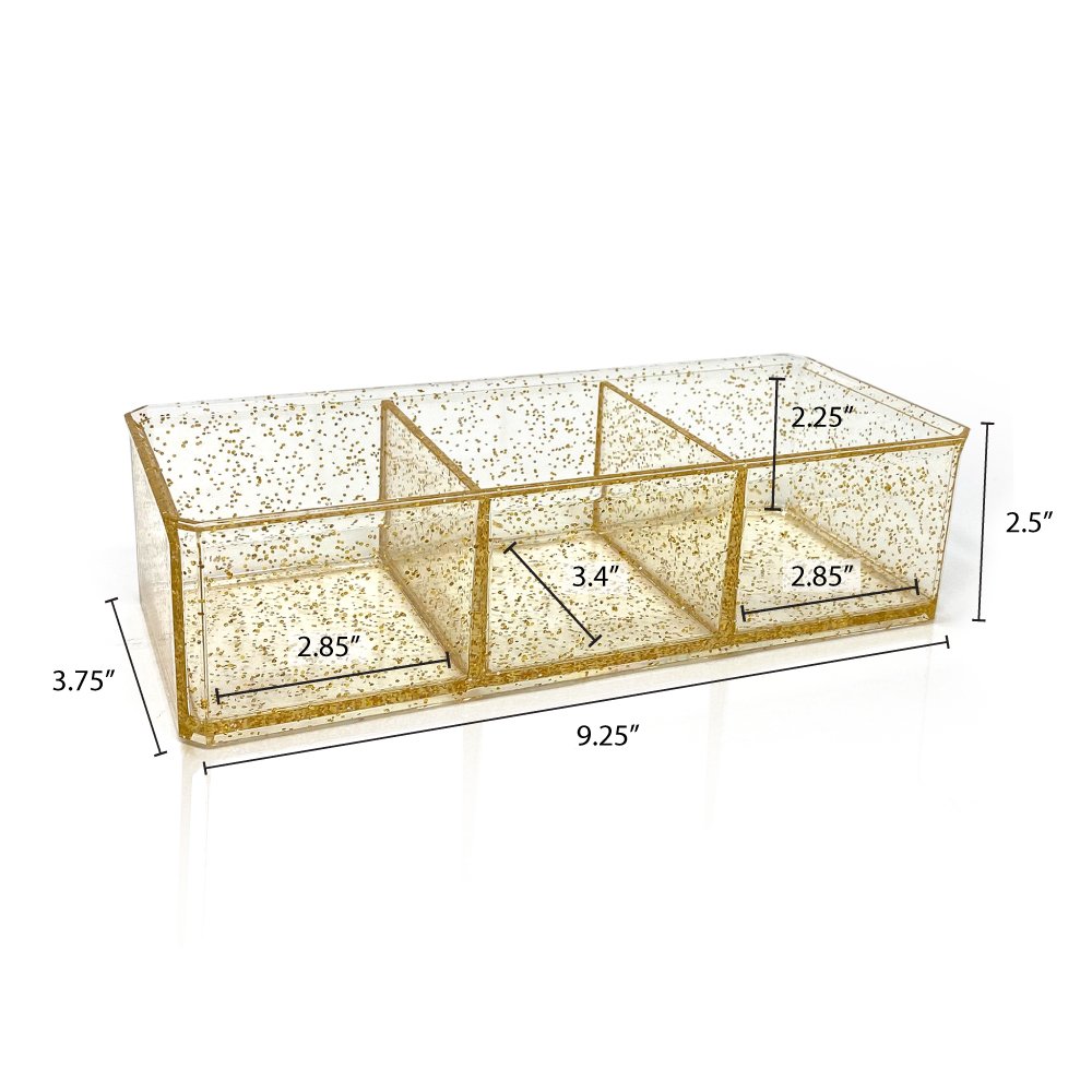 Acrylic Drawer 3 Compartment - Brightroom™